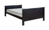 Delta Black Optional Twin Size Bottom Bed