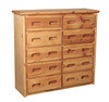 Harley Cinnamon 10 Drawer Chest