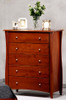 Eastwood Cherry 5 Drawer Chest