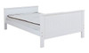 Kohler White Twin Loft Bed with Desk and Storage Optional Twin Size Bottom Bed