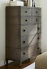 Martens Brown Driftwood Tall Chest of Drawers