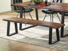 Olympic 6 Piece Dining Set Dining Bench Detail