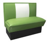 Impala Retro Diner Booth shown with Key Lime Vinyl