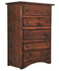 Prescott Cocoa Wooden Chest of Drawers