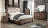 Barnaby 5 Drawer Chest shown with Optional 6 Drawer Dresser, Mirror, Nightstand and Queen Bed Room