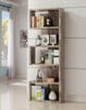Josef 71" Wooden Bookshelf Room 2