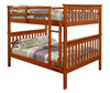 Park City Full over Full Bunk Bed Light Espresso