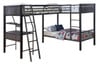 Jakks Metal Twin L Shaped Triple Bunk Bed