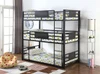 Triad Metal Twin Triple Bunk Bed Room