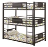 Triad Metal Twin Triple Bunk Bed