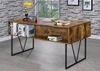 Andria Nutmeg Writing Desk Back View Room
