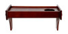 Dawson Chestnut Bedside Shelf with Cupholder Front View