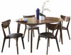 Collins Walnut Round Dining Set