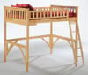 Bailey Natural Wood Loft Bed
