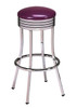 Mira Retro Bar Stool shown with Polaris Impact Orchard Sparkle Vinyl