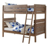 Trig Twin over Twin Bunk Bed Washed Oak