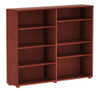 McQwinn Chestnut 8 Shelf Bookcase for Full Size