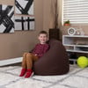 Brown Bean Bag Chairs for Kids with Kid Room