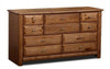 McCormick Road American Chestnut 9 Drawer Dresser