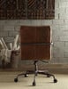 Floyd Leather Executive Office Chair Back View
