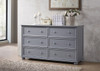 Moreno Grey 6 Drawer Dresser Room