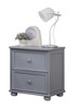 Moreno Grey Nightstand