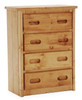 Harley Cinnamon 4 Drawer Chest