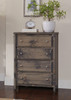 Carmichael Gray Wooden Chest of Drawers Room 2