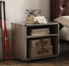 Malcolm Vintage Metal Nightstand Room