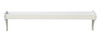 Stella White Long Bed Shelf Front View