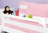 Stella White Long Bed Shelf Room
