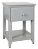 Almere Gray Nightstand