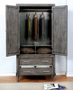 Aires Clothing Armoire Front View Open