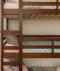 Eldon Walnut Twin 3 Bed Bunk Bed Long Ladder Detail