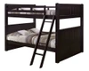 Foster Espresso Queen Size Bunk Beds
