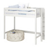 Crystal White Twin XL College Loft Bed