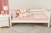Casey’s White Twin Size Kids Daybed-Panel Ends Room