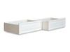 Ogden White Optional Set of 2 Under Bed Storage Drawers