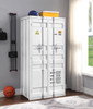 Shipping Container White Metal Storage Cabinet Room