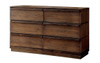 Calistoga Burnished Brown 6 Drawer Dresser