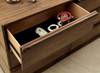 Calistoga Burnished Brown 6 Drawer Dresser Drawer Detail