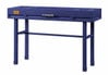 Shipping Container Blue Metal Vanity Desk