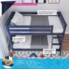 Brody Blue Low Bunk Beds for Kids Top View & Information