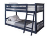 Brody Blue Low Bunk Beds for Kids