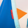 Indoor Outdoor Blue/Turquoise Kids Cuddle Hammock Fabric Detail