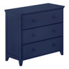 Baldwin Blue 3 Drawer Chest