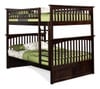 Fernando Walnut Bunk Beds full over full