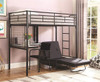 Hale Habitat Loft Bed with Futon Room