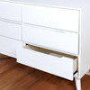 Cadelle White 6 Drawer Dresser Drawer Detail