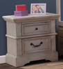 Brylee 2 Drawer Night Stand Antique Gray lifestyle